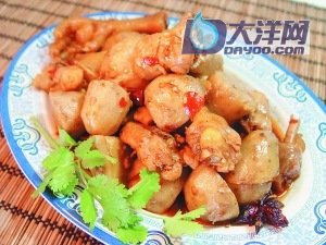 紅燒芋兒雞的做法(圖解)-