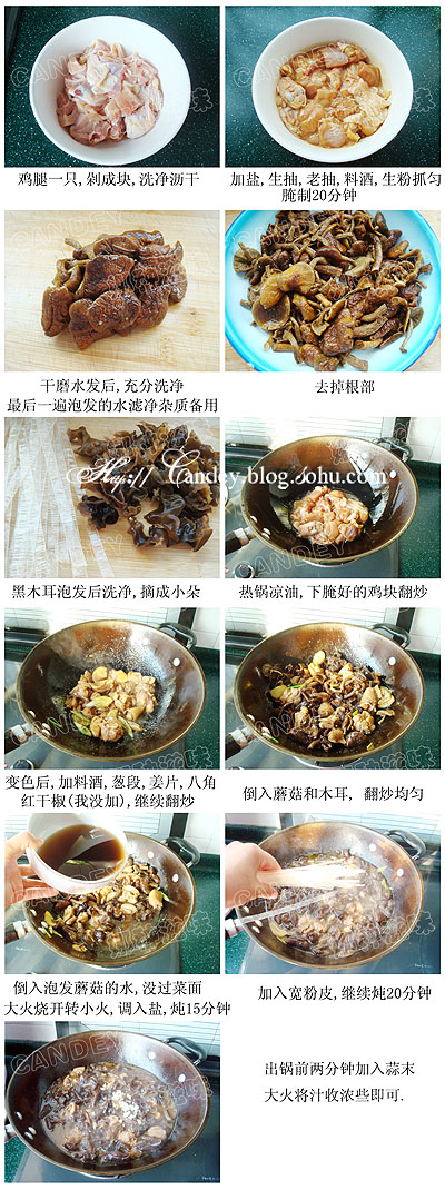 山珍燉雞的做法(圖解)-