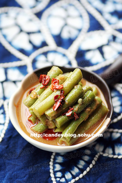 麻汁豇豆的做法(圖)-