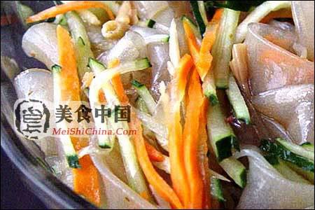 粉皮拌肉絲的做法(圖)-