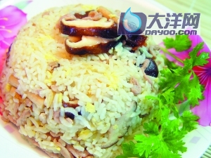 雙菇蛋炒飯的做法（圖）-