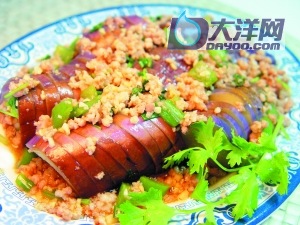 涼拌肉末茄子的做法（圖文）-