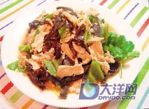 酸辣醒胃木耳絲的做法(圖解)-