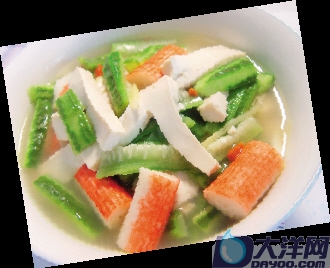 美白絲瓜豆腐湯的做法(圖解)-