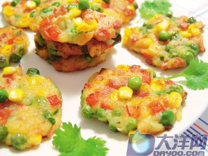 什錦田園土豆餅的做法(圖解)-