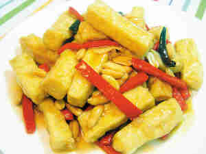宮保豆腐的詳細做法(圖解)-久久菜譜網