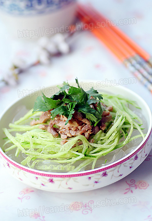 炒肉拉皮的做法(圖解)-