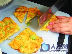 絲瓜蝦米煎餅的詳細做法(圖解)-