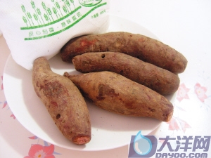 紫心蕃薯煎餅的做法