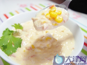 香濃玉米忌廉湯的做法-
