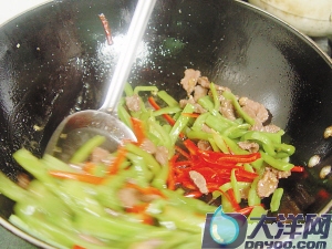 貢菜炒牛柳的詳細做法(圖解)-