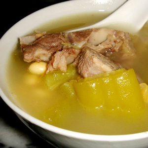 涼瓜肉排湯-久久菜譜網
