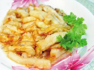 家常鹹魚茄子煲的詳細做法(圖解)-久久菜譜網