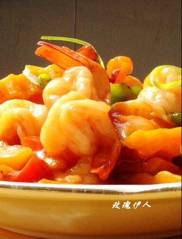 粵菜南瓜咕老蝦的做法(圖)-久久菜譜網