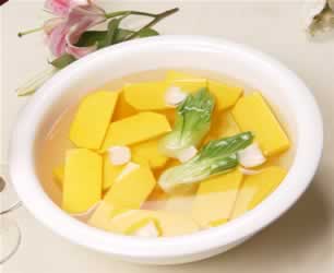 南瓜百合湯的做法(圖)-