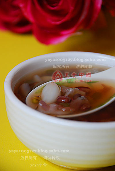百合雙豆甜湯的做法(圖解)-