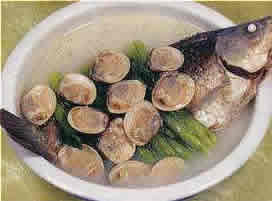 蛤蜊鯽魚