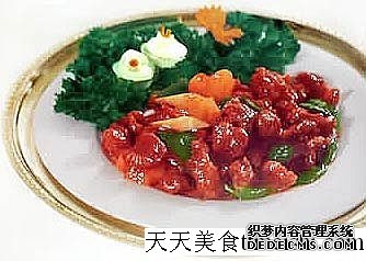 菠蘿古老肉菜譜圖片