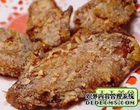 酥炸雞翅菜譜圖片
