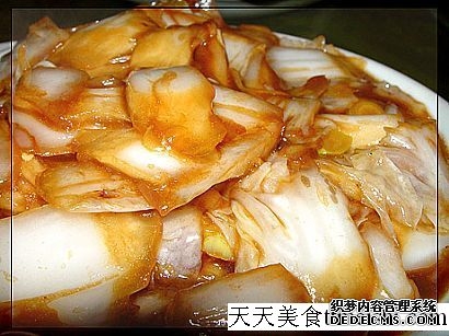 醋溜白菜菜譜圖片