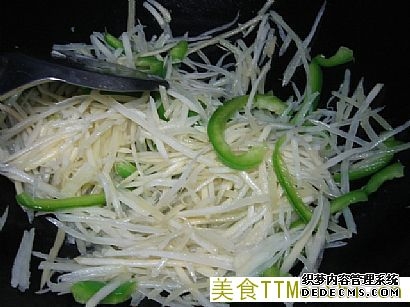 青椒土豆絲製作圖示