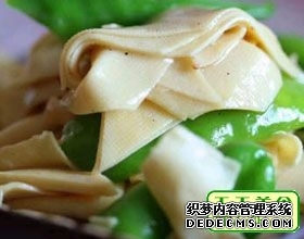 尖椒干豆腐